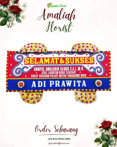 Papan Bunga Ucapan Selamat Suruhwadang